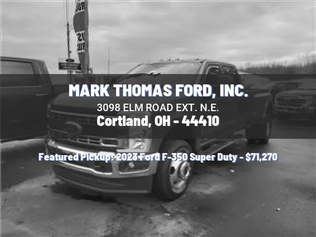 MARK THOMAS FORD, INC.