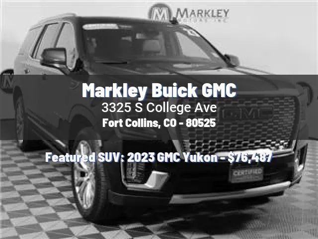 Markley Buick GMC