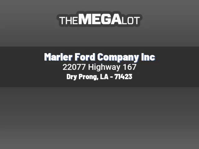 Marler Ford Company Inc