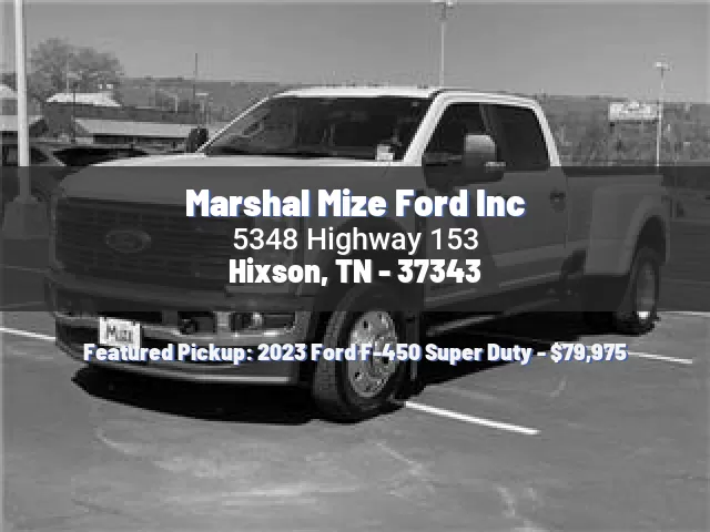 Marshal Mize Ford Inc