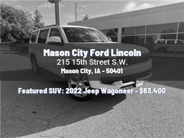 Mason City Ford Lincoln