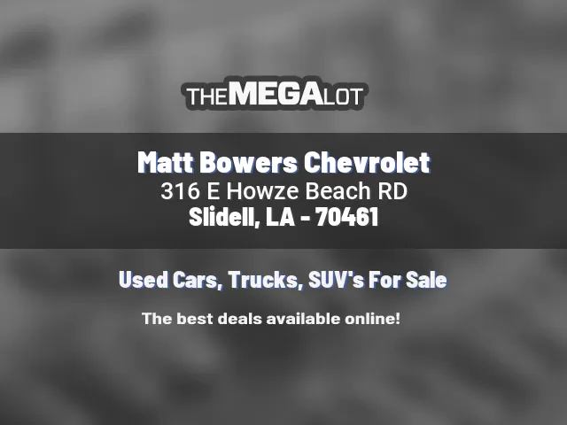 Matt Bowers Chevrolet