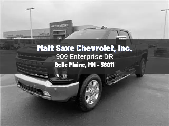 Matt Saxe Chevrolet, Inc.