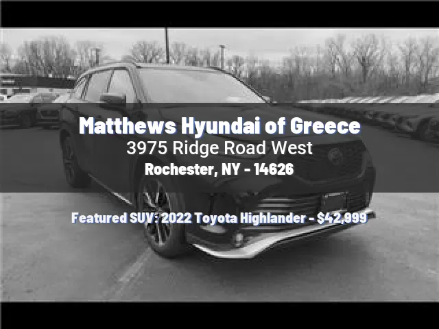 Matthews Hyundai of Greece