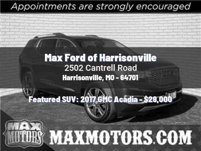 Max Ford of Harrisonville