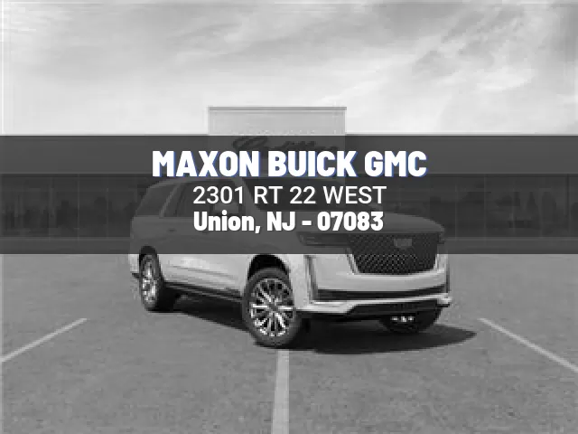 MAXON BUICK GMC