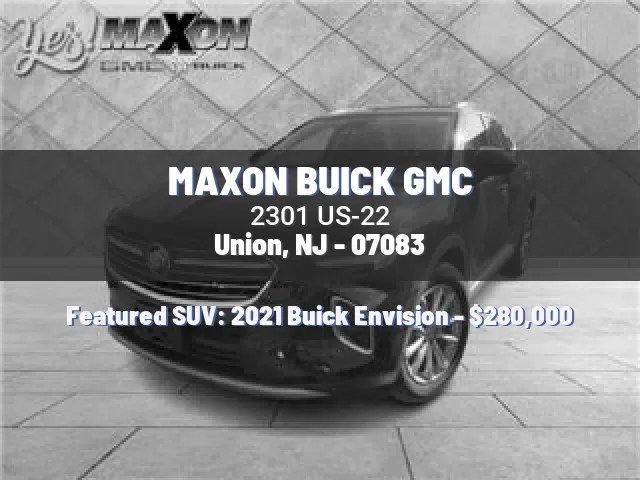 MAXON BUICK GMC