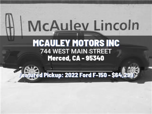 MCAULEY MOTORS INC