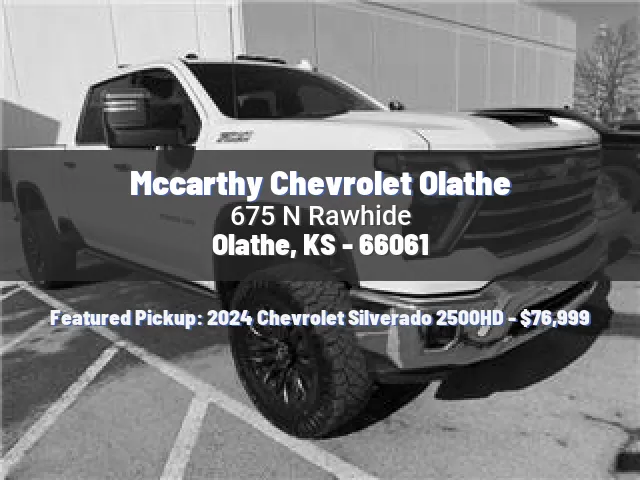 Mccarthy Chevrolet Olathe