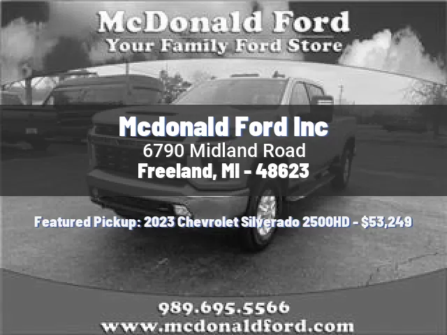 Mcdonald Ford Inc