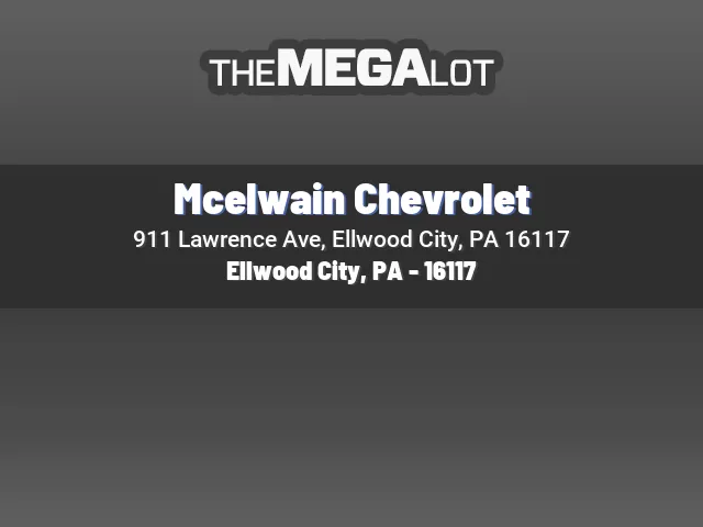 Mcelwain Chevrolet