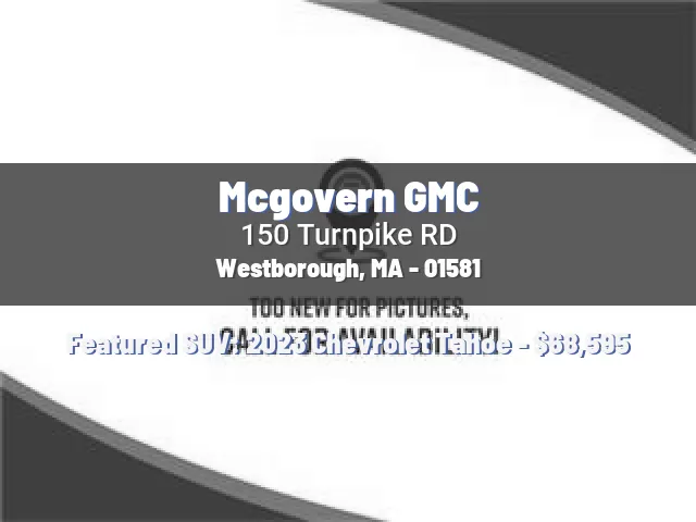 Mcgovern GMC