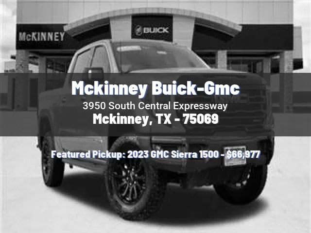 Mckinney Buick-Gmc