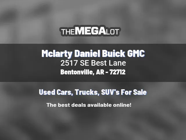 Mclarty Daniel Buick GMC