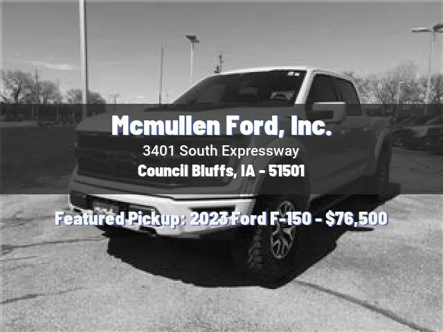 Mcmullen Ford, Inc.