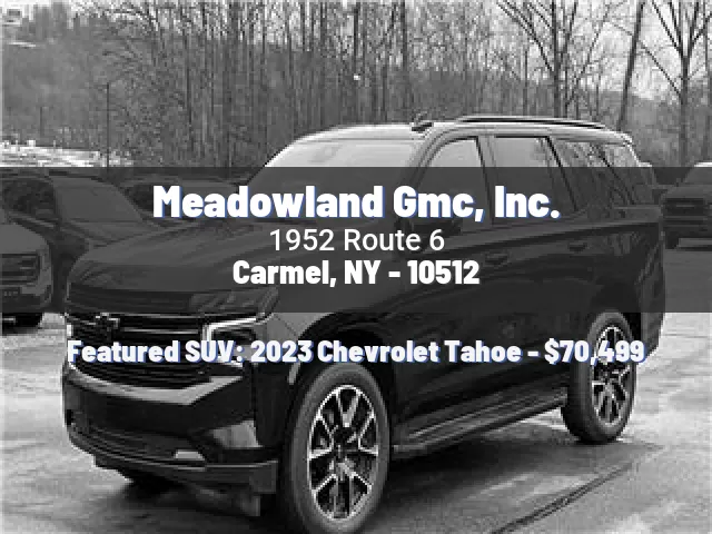 Meadowland Gmc, Inc.