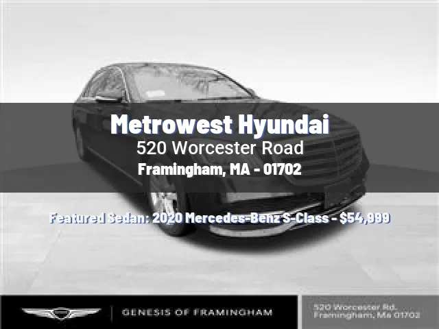 Metrowest Hyundai