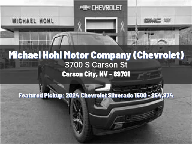 Michael Hohl Motor Company (Chevrolet)