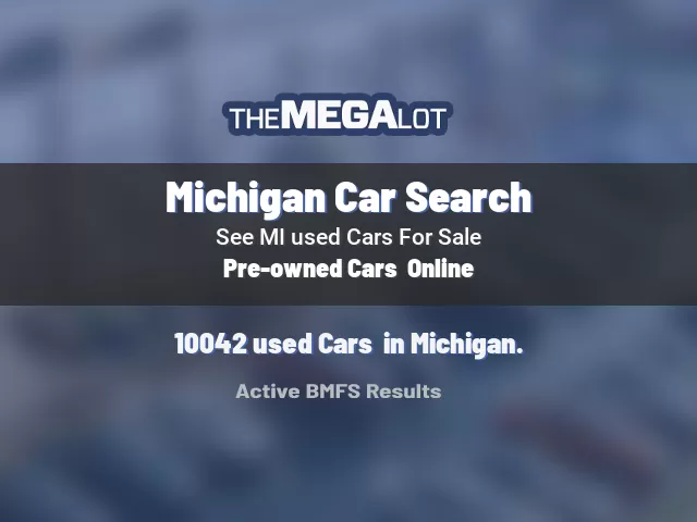 Michigan Car Search