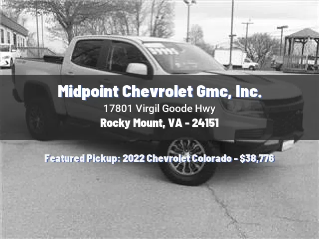 Midpoint Chevrolet Gmc, Inc.