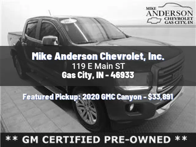 Mike Anderson Chevrolet, Inc.