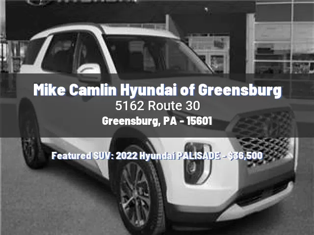 Mike Camlin Hyundai of Greensburg