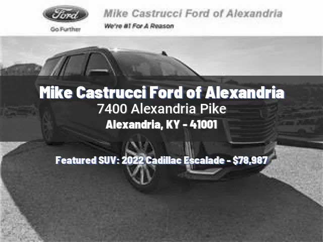 Mike Castrucci Ford of Alexandria