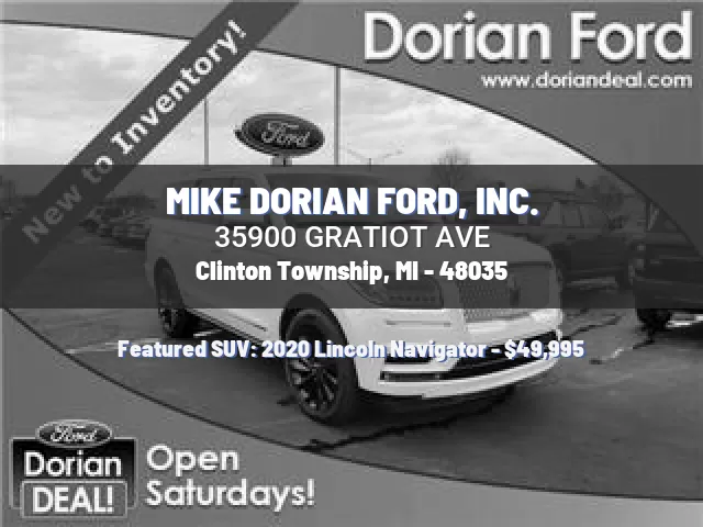 MIKE DORIAN FORD, INC.