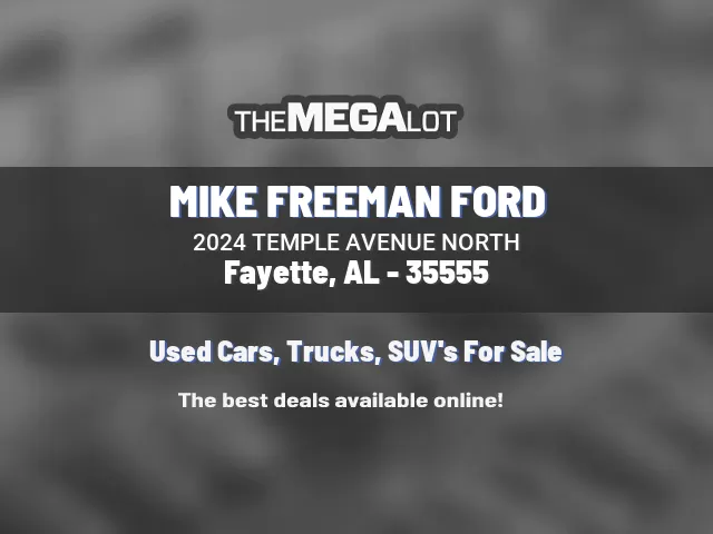 MIKE FREEMAN FORD