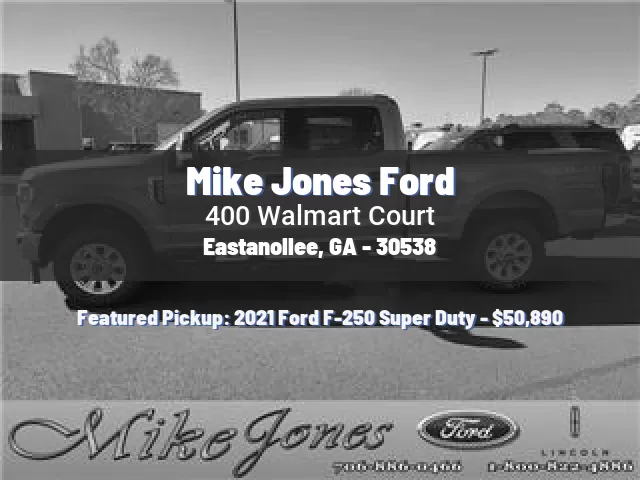 Mike Jones Ford