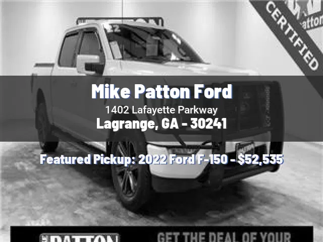 Mike Patton Ford