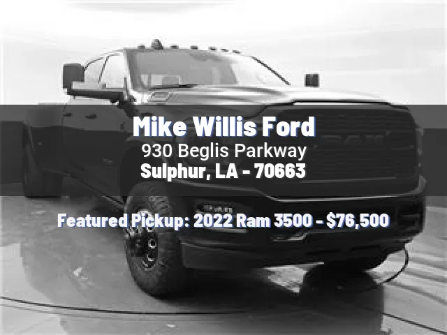 Mike Willis Ford