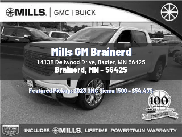 Mills GM Brainerd