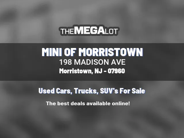 MINI OF MORRISTOWN