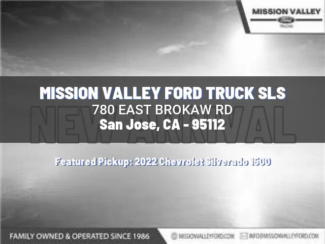 MISSION VALLEY FORD TRUCK SLS