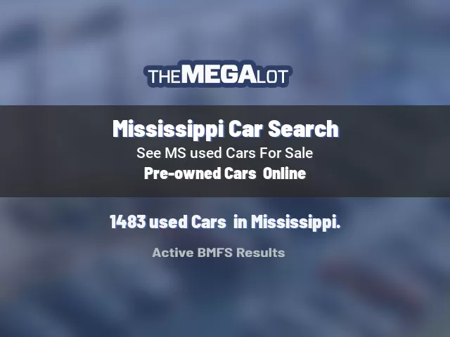 Mississippi Car Search