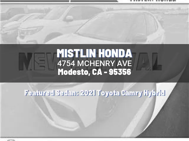 MISTLIN HONDA