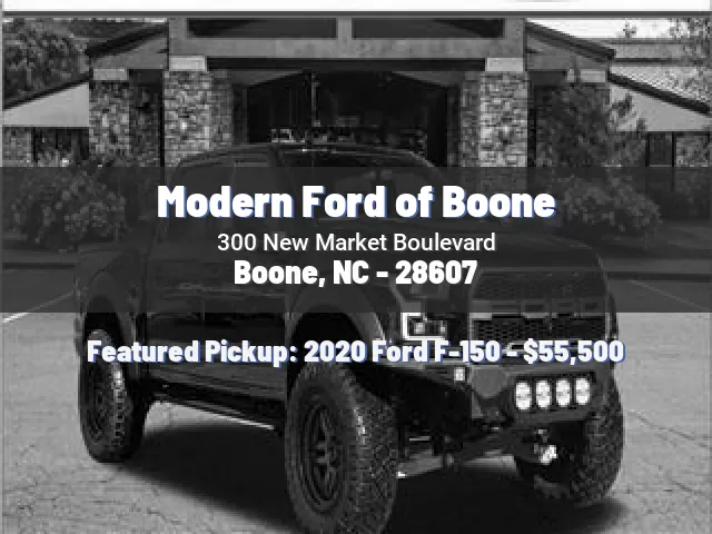 Modern Ford of Boone