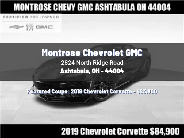 Montrose Chevrolet GMC