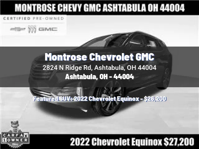 Montrose Chevrolet GMC