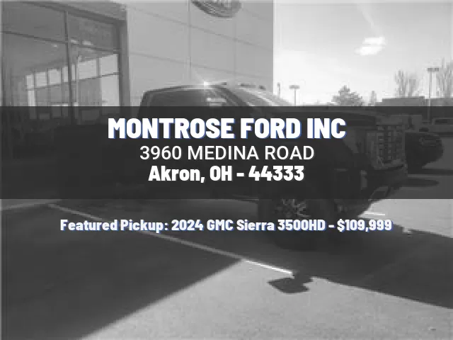 MONTROSE FORD INC