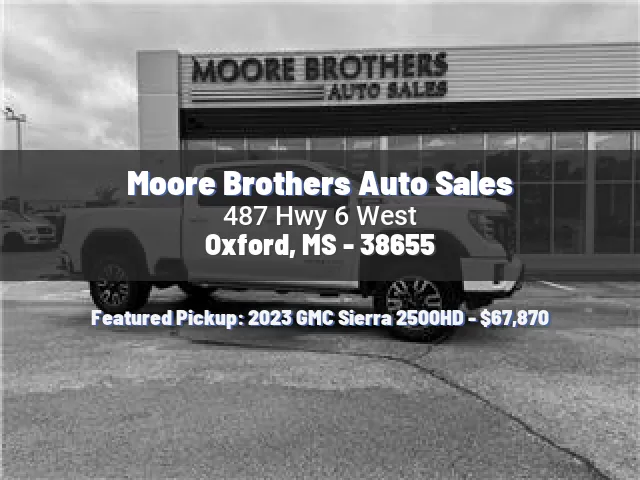 Moore Brothers Auto Sales