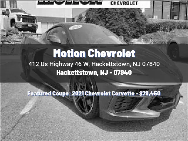 Motion Chevrolet