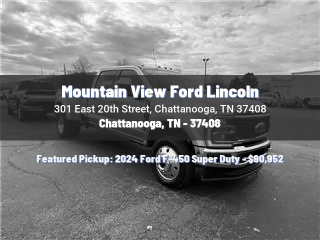 Mountain View Ford Lincoln