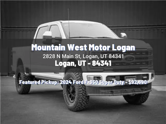 Mountain West Motor Logan