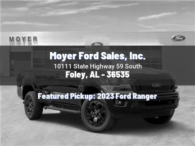 Moyer Ford Sales, Inc.