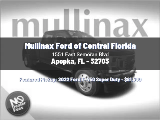 Mullinax Ford of Central Florida