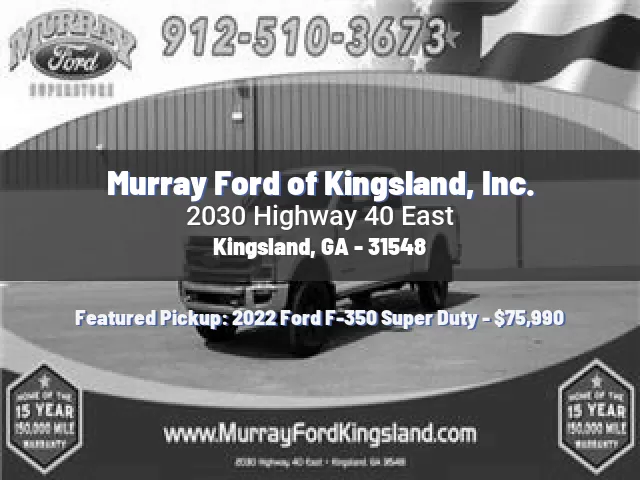 Murray Ford of Kingsland, Inc.