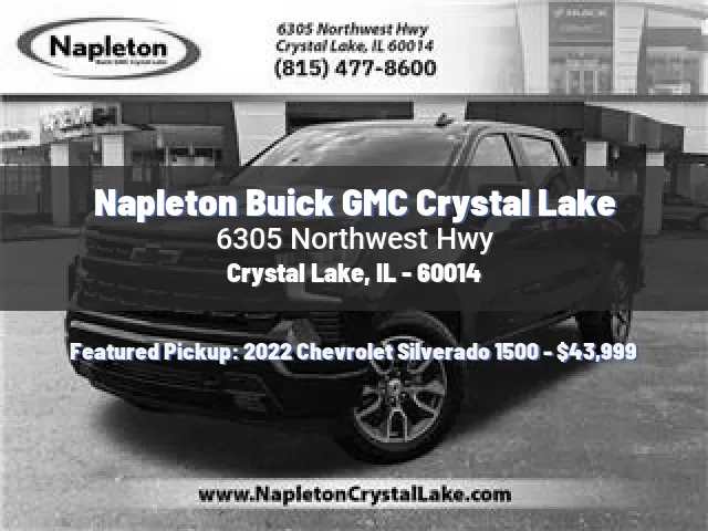 Napleton Buick GMC Crystal Lake