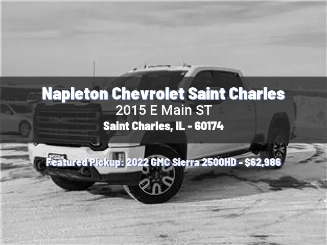 Napleton Chevrolet Saint Charles